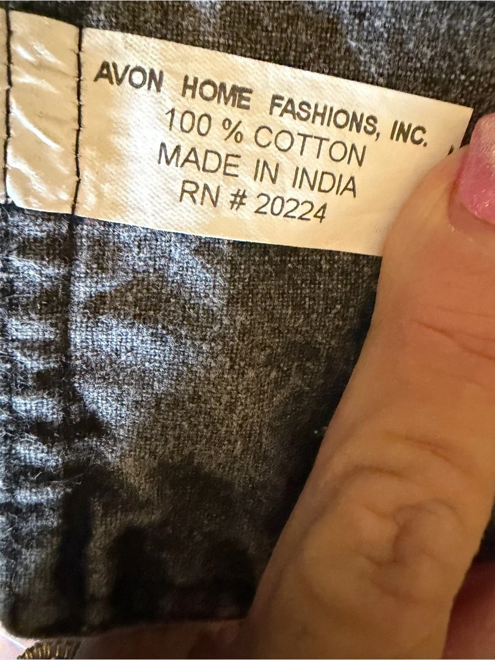 Avon Home Fashions four vintage